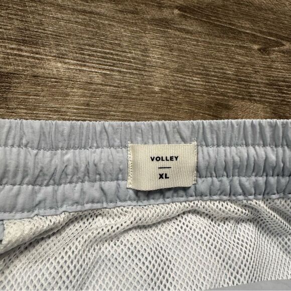 PacSun Light Blue Volley Swim Trunks Size XL - Picture 4 of 9